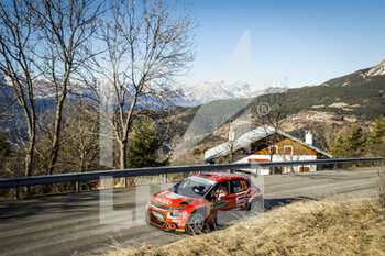 2022-01-21 - 23 Yohan ROSSEL (FRA), Benjamin BOULLOUD (FRA), PH SPORT CITROEN, C3, action during the 2022 WRC World Rally Car Championship, 90th edition of the Monte Carlo rally from January 20 to 23, 2022 at Monaco - 2022 WRC WORLD RALLY CAR CHAMPIONSHIP, 90TH EDITION OF THE MONTE CARLO RALLY - RALLY - MOTORS