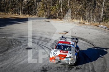 2022-01-21 - 33 Elfyn EVANS (GBR), Scott MARTIN (GBR), TOYOTA GAZOO RACING WRT TOYOTA GR Yaris Rally1, action during the 2022 WRC World Rally Car Championship, 90th edition of the Monte Carlo rally from January 20 to 23, 2022 at Monaco - 2022 WRC WORLD RALLY CAR CHAMPIONSHIP, 90TH EDITION OF THE MONTE CARLO RALLY - RALLY - MOTORS