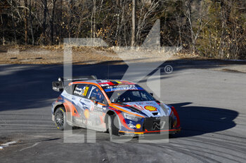 2022-01-21 - 11 Thierry NEUVILLE (BEL), Martijn WYDAEGHE (BEL), HYUNDAI SHELL MOBIS WORLD RALLY TEAM HYUNDAI i20 N Rally1, action during the 2022 WRC World Rally Car Championship, 90th edition of the Monte Carlo rally from January 20 to 23, 2022 at Monaco - 2022 WRC WORLD RALLY CAR CHAMPIONSHIP, 90TH EDITION OF THE MONTE CARLO RALLY - RALLY - MOTORS