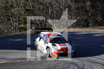 2022-01-21 - 69 Kalle ROVANPERÄ (FIN), Jonne HALTTUNEN (FIN), TOYOTA GAZOO RACING WRT TOYOTA GR Yaris Rally1, action during the 2022 WRC World Rally Car Championship, 90th edition of the Monte Carlo rally from January 20 to 23, 2022 at Monaco - 2022 WRC WORLD RALLY CAR CHAMPIONSHIP, 90TH EDITION OF THE MONTE CARLO RALLY - RALLY - MOTORS
