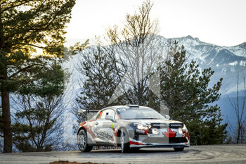 2022-01-21 - 50 Ian CRERAR (CAN), Elise RACETTE (CAN), IAN CRERAR ALPINE A110, action during the 2022 WRC World Rally Car Championship, 90th edition of the Monte Carlo rally from January 20 to 23, 2022 at Monaco - 2022 WRC WORLD RALLY CAR CHAMPIONSHIP, 90TH EDITION OF THE MONTE CARLO RALLY - RALLY - MOTORS