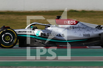 2022-02-23 - Lewis Hamilton (GBR) - Mercedes W13 E Performance - PRE-SEASON TRACK SESSION PRIOR THE 2022 FIA FORMULA ONE WORLD CHAMPIONSHIP - FORMULA 1 - MOTORS