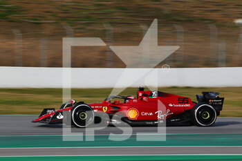 2022-02-23 - Carlos Sainz (SPA) - Ferrari F1-75 - PRE-SEASON TRACK SESSION PRIOR THE 2022 FIA FORMULA ONE WORLD CHAMPIONSHIP - FORMULA 1 - MOTORS