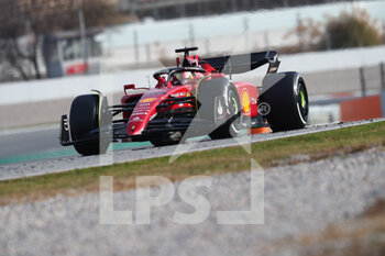 2022-02-24 - Carlos Sainz (SPA) - Ferrari F1-75 - PRE-SEASON TEST SESSION PRIOR THE 2022 FIA FORMULA ONE WORLD CHAMPIONSHIP - FORMULA 1 - MOTORS
