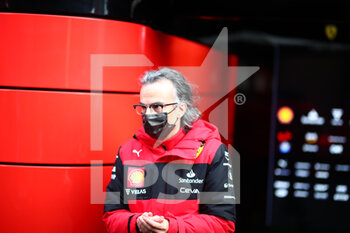 2022-02-24 - Laurent Mekies (FRA) - Scuderia Ferrari Sporting Director - PRE-SEASON TEST SESSION PRIOR THE 2022 FIA FORMULA ONE WORLD CHAMPIONSHIP - FORMULA 1 - MOTORS