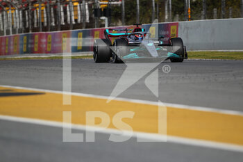 2022-02-24 - George Russel (GBR) - Mercedes W13 E Performance - PRE-SEASON TEST SESSION PRIOR THE 2022 FIA FORMULA ONE WORLD CHAMPIONSHIP - FORMULA 1 - MOTORS