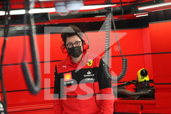 2022-02-24 - Matteo Binotto (SUI) Team Principal Scuderia Ferrari - PRE-SEASON TEST SESSION PRIOR THE 2022 FIA FORMULA ONE WORLD CHAMPIONSHIP - FORMULA 1 - MOTORS