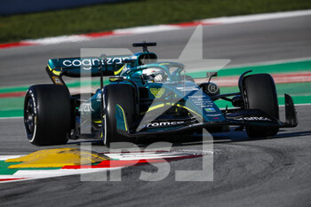 2022-02-23 - 05 VETTEL Sebastian (ger), Aston Martin F1 Team AMR22, action during the pre-season track session prior the 2022 FIA Formula One World Championship, on the Circuit de Barcelona-Catalunya, from February 23 to 25, 2022 in Montmelo, near Barcelona, Spain - PRE-SEASON TRACK SESSION PRIOR THE 2022 FIA FORMULA ONE WORLD CHAMPIONSHIP - FORMULA 1 - MOTORS
