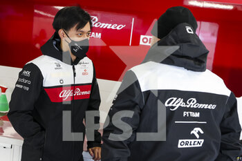 2022-02-23 - GUANYU Zhou (chi), Alfa Romeo F1 Team ORLEN C42, action during the pre-season track session prior the 2022 FIA Formula One World Championship, on the Circuit de Barcelona-Catalunya, from February 23 to 25, 2022 in Montmelo, near Barcelona, Spain - PRE-SEASON TRACK SESSION PRIOR THE 2022 FIA FORMULA ONE WORLD CHAMPIONSHIP - FORMULA 1 - MOTORS
