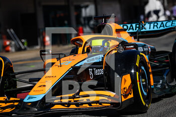 2022-02-23 - NORRIS Lando (gbr), McLaren F1 Team MCL36, action during the pre-season track session prior the 2022 FIA Formula One World Championship, on the Circuit de Barcelona-Catalunya, from February 23 to 25, 2022 in Montmelo, near Barcelona, Spain - PRE-SEASON TRACK SESSION PRIOR THE 2022 FIA FORMULA ONE WORLD CHAMPIONSHIP - FORMULA 1 - MOTORS