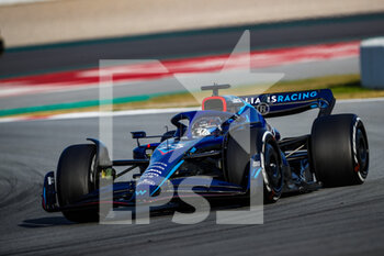 2022-02-23 - 23 ALBON Alexander (tha), Williams Racing FW44, action during the pre-season track session prior the 2022 FIA Formula One World Championship, on the Circuit de Barcelona-Catalunya, from February 23 to 25, 2022 in Montmelo, near Barcelona, Spain - PRE-SEASON TRACK SESSION PRIOR THE 2022 FIA FORMULA ONE WORLD CHAMPIONSHIP - FORMULA 1 - MOTORS