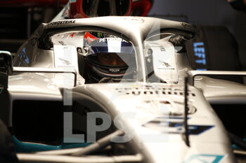 2022-02-25 - RUSSELL George (gbr), Mercedes AMG F1 Team W13, portrait during the pre-season track session prior the 2022 FIA Formula One World Championship, on the Circuit de Barcelona-Catalunya, from February 23 to 25, 2022 in Montmelo, near Barcelona, Spain - PRE-SEASON TRACK SESSION PRIOR THE 2022 FIA FORMULA ONE WORLD CHAMPIONSHIP - FORMULA 1 - MOTORS
