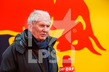 2022-02-25 - MARKO Helmut (aut), Drivers' Manager of Red Bull Racing, portrait during the pre-season track session prior the 2022 FIA Formula One World Championship, on the Circuit de Barcelona-Catalunya, from February 23 to 25, 2022 in Montmelo, near Barcelona, Spain - PRE-SEASON TRACK SESSION PRIOR THE 2022 FIA FORMULA ONE WORLD CHAMPIONSHIP - FORMULA 1 - MOTORS