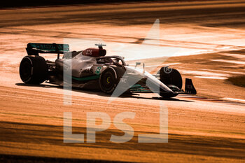 2022-02-25 - 44 HAMILTON Lewis (gbr), Mercedes AMG F1 Team W13, action during the pre-season track session prior the 2022 FIA Formula One World Championship, on the Circuit de Barcelona-Catalunya, from February 23 to 25, 2022 in Montmelo, near Barcelona, Spain - PRE-SEASON TRACK SESSION PRIOR THE 2022 FIA FORMULA ONE WORLD CHAMPIONSHIP - FORMULA 1 - MOTORS