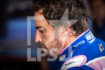 2022-03-12 - ALONSO Fernando (spa), Alpine F1 Team A522, portrait during the Formula 1 Aramco pre-season testing prior the 2022 FIA Formula One World Championship, on the Bahrain International Circuit, from March 10 to 12, 2022 in Sakhir, Bahrain - FORMULA 1 ARAMCO PRE-SEASON TESTING PRIOR THE 2022 FIA FORMULA ONE WORLD CHAMPIONSHIP - FORMULA 1 - MOTORS
