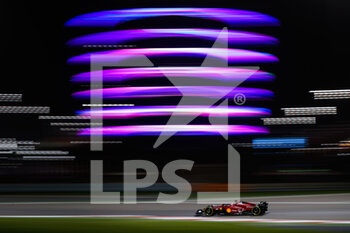 2022-03-12 - 16 LECLERC Charles (mco), Scuderia Ferrari F1-75, action during the Formula 1 Aramco pre-season testing prior the 2022 FIA Formula One World Championship, on the Bahrain International Circuit, from March 10 to 12, 2022 in Sakhir, Bahrain - FORMULA 1 ARAMCO PRE-SEASON TESTING PRIOR THE 2022 FIA FORMULA ONE WORLD CHAMPIONSHIP - FORMULA 1 - MOTORS