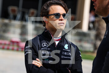 2022-03-17 - DE VRIES Nyck (ned), Reserve Driver of Mercedes AMG F1 Team, portrait during the Formula 1 Gulf Air Bahrain Grand Prix 2022, 1st round of the 2022 FIA Formula One World Championship, on the Bahrain International Circuit, from March 18 to 20, 2022 in Sakhir, Bahrain - FORMULA 1 GULF AIR BAHRAIN GRAND PRIX 2022, 1ST ROUND OF THE 2022 FIA FORMULA ONE WORLD CHAMPIONSHIP - FORMULA 1 - MOTORS
