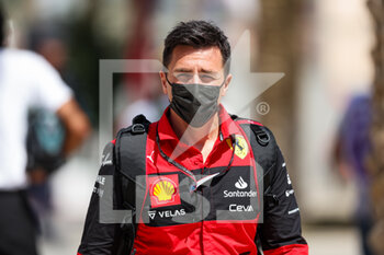 2022-03-17 - FERRARI Andrea, physio of LECLERC Charles, portrait, during the Formula 1 Gulf Air Bahrain Grand Prix 2022, 1st round of the 2022 FIA Formula One World Championship, on the Bahrain International Circuit, from March 18 to 20, 2022 in Sakhir, Bahrain - FORMULA 1 GULF AIR BAHRAIN GRAND PRIX 2022, 1ST ROUND OF THE 2022 FIA FORMULA ONE WORLD CHAMPIONSHIP - FORMULA 1 - MOTORS