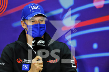 2022-03-18 - SCHUMACHER Mick (ger), Haas F1 Team VF-22 Ferrari, portrait press conference during the Formula 1 Gulf Air Bahrain Grand Prix 2022, 1st round of the 2022 FIA Formula One World Championship, on the Bahrain International Circuit, from March 18 to 20, 2022 in Sakhir, Bahrain - FORMULA 1 GULF AIR BAHRAIN GRAND PRIX 2022, 1ST ROUND OF THE 2022 FIA FORMULA ONE WORLD CHAMPIONSHIP - FORMULA 1 - MOTORS