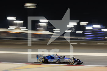 2022-03-18 - 23 ALBON Alexander (tha), Williams Racing FW44, action during the Formula 1 Gulf Air Bahrain Grand Prix 2022, 1st round of the 2022 FIA Formula One World Championship, on the Bahrain International Circuit, from March 18 to 20, 2022 in Sakhir, Bahrain - FORMULA 1 GULF AIR BAHRAIN GRAND PRIX 2022, 1ST ROUND OF THE 2022 FIA FORMULA ONE WORLD CHAMPIONSHIP - FORMULA 1 - MOTORS