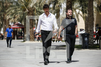 2022-03-19 - WOLFF Toto (aut), Team Principal & CEO of Mercedes AMG F1 Team, portrait during the Formula 1 Gulf Air Bahrain Grand Prix 2022, 1st round of the 2022 FIA Formula One World Championship, on the Bahrain International Circuit, from March 18 to 20, 2022 in Sakhir, Bahrain - FORMULA 1 GULF AIR BAHRAIN GRAND PRIX 2022, 1ST ROUND OF THE 2022 FIA FORMULA ONE WORLD CHAMPIONSHIP - FORMULA 1 - MOTORS