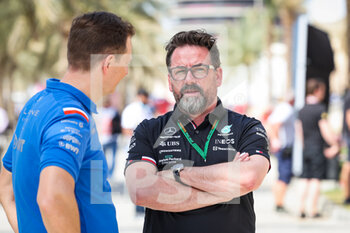 2022-03-19 - LAGRUE Gwen (fra), Driver Development Advisor for Mercedes AMG F1 Team, portrait during the Formula 1 Gulf Air Bahrain Grand Prix 2022, 1st round of the 2022 FIA Formula One World Championship, on the Bahrain International Circuit, from March 18 to 20, 2022 in Sakhir, Bahrain - FORMULA 1 GULF AIR BAHRAIN GRAND PRIX 2022, 1ST ROUND OF THE 2022 FIA FORMULA ONE WORLD CHAMPIONSHIP - FORMULA 1 - MOTORS