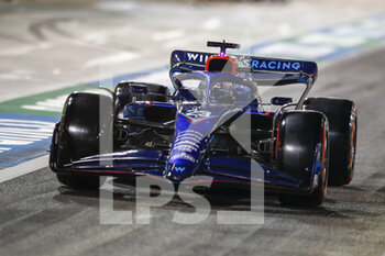 2022-03-19 - 23 ALBON Alexander (tha), Williams Racing FW44, action during the Formula 1 Gulf Air Bahrain Grand Prix 2022, 1st round of the 2022 FIA Formula One World Championship, on the Bahrain International Circuit, from March 18 to 20, 2022 in Sakhir, Bahrain - FORMULA 1 GULF AIR BAHRAIN GRAND PRIX 2022, 1ST ROUND OF THE 2022 FIA FORMULA ONE WORLD CHAMPIONSHIP - FORMULA 1 - MOTORS