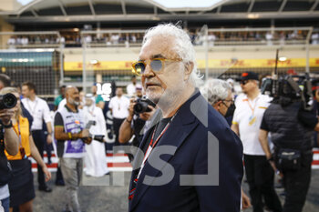 2022-03-20 - Flavio Briatore during the Formula 1 Gulf Air Bahrain Grand Prix 2022, 1st round of the 2022 FIA Formula One World Championship, on the Bahrain International Circuit, from March 18 to 20, 2022 in Sakhir, Bahrain - FORMULA 1 GULF AIR BAHRAIN GRAND PRIX 2022, 1ST ROUND OF THE 2022 FIA FORMULA ONE WORLD CHAMPIONSHIP - FORMULA 1 - MOTORS