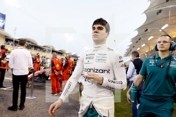 2022-03-20 - STROLL Lance (can), Aston Martin F1 Team AMR22, portrait during the Formula 1 Gulf Air Bahrain Grand Prix 2022, 1st round of the 2022 FIA Formula One World Championship, on the Bahrain International Circuit, from March 18 to 20, 2022 in Sakhir, Bahrain - FORMULA 1 GULF AIR BAHRAIN GRAND PRIX 2022, 1ST ROUND OF THE 2022 FIA FORMULA ONE WORLD CHAMPIONSHIP - FORMULA 1 - MOTORS