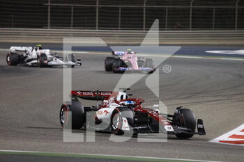 2022-03-20 - 77 BOTTAS Valtteri (fin), Alfa Romeo F1 Team ORLEN C42, action during the Formula 1 Gulf Air Bahrain Grand Prix 2022, 1st round of the 2022 FIA Formula One World Championship, on the Bahrain International Circuit, from March 18 to 20, 2022 in Sakhir, Bahrain - FORMULA 1 GULF AIR BAHRAIN GRAND PRIX 2022, 1ST ROUND OF THE 2022 FIA FORMULA ONE WORLD CHAMPIONSHIP - FORMULA 1 - MOTORS