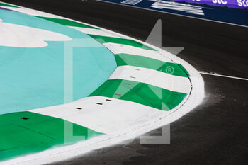 2022-03-24 - kerb, vibreur, illustration during the Formula 1 TSC Saudi Arabian Grand Prix 2022, 2nd round of the 2022 FIA Formula One World Championship, on the Jeddah Corniche Circuit, from March 25 to 27, 2022 in Jeddah, Saudi Arabia - FORMULA 1 TSC SAUDI ARABIAN GRAND PRIX 2022, 2ND ROUND OF THE 2022 FIA FORMULA ONE WORLD CHAMPIONSHIP - FORMULA 1 - MOTORS
