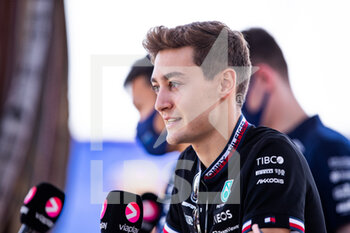 2022-03-25 - RUSSELL George (gbr), Mercedes AMG F1 Team W13, portrait during the Formula 1 STC Saudi Arabian Grand Prix 2022, 2nd round of the 2022 FIA Formula One World Championship, on the Jeddah Corniche Circuit, from March 25 to 27, 2022 in Jeddah, Saudi Arabia - FORMULA 1 STC SAUDI ARABIAN GRAND PRIX 2022, 2ND ROUND OF THE 2022 FIA FORMULA ONE WORLD CHAMPIONSHIP - FORMULA 1 - MOTORS