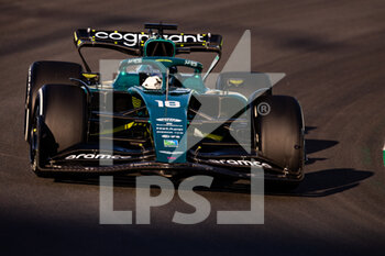 2022-03-25 - 18 STROLL Lance (can), Aston Martin F1 Team AMR22, action during the Formula 1 STC Saudi Arabian Grand Prix 2022, 2nd round of the 2022 FIA Formula One World Championship, on the Jeddah Corniche Circuit, from March 25 to 27, 2022 in Jeddah, Saudi Arabia - FORMULA 1 STC SAUDI ARABIAN GRAND PRIX 2022, 2ND ROUND OF THE 2022 FIA FORMULA ONE WORLD CHAMPIONSHIP - FORMULA 1 - MOTORS