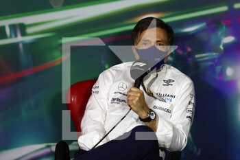 2022-03-26 - CAPITO Jost, Chief Executive Officer of Williams Racing, portrait, Team Principal press conference during the Formula 1 STC Saudi Arabian Grand Prix 2022, 2nd round of the 2022 FIA Formula One World Championship, on the Jeddah Corniche Circuit, from March 25 to 27, 2022 in Jeddah, Saudi Arabia - FORMULA 1 STC SAUDI ARABIAN GRAND PRIX 2022, 2ND ROUND OF THE 2022 FIA FORMULA ONE WORLD CHAMPIONSHIP - FORMULA 1 - MOTORS