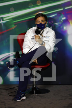 2022-03-26 - CAPITO Jost, Chief Executive Officer of Williams Racing, portrait, Team Principal press conference during the Formula 1 STC Saudi Arabian Grand Prix 2022, 2nd round of the 2022 FIA Formula One World Championship, on the Jeddah Corniche Circuit, from March 25 to 27, 2022 in Jeddah, Saudi Arabia - FORMULA 1 STC SAUDI ARABIAN GRAND PRIX 2022, 2ND ROUND OF THE 2022 FIA FORMULA ONE WORLD CHAMPIONSHIP - FORMULA 1 - MOTORS
