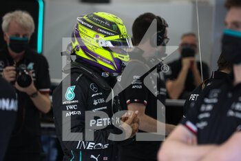 2022-03-26 - HAMILTON Lewis (gbr), Mercedes AMG F1 Team W13, portrait during the Formula 1 STC Saudi Arabian Grand Prix 2022, 2nd round of the 2022 FIA Formula One World Championship, on the Jeddah Corniche Circuit, from March 25 to 27, 2022 in Jeddah, Saudi Arabia - FORMULA 1 STC SAUDI ARABIAN GRAND PRIX 2022, 2ND ROUND OF THE 2022 FIA FORMULA ONE WORLD CHAMPIONSHIP - FORMULA 1 - MOTORS