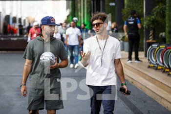2022-03-27 - Sean Garnier, French footballer and freestyle artist, GASLY Pierre (fra), Scuderia AlphaTauri AT03, portrait during the Formula 1 STC Saudi Arabian Grand Prix 2022, 2nd round of the 2022 FIA Formula One World Championship, on the Jeddah Corniche Circuit, from March 25 to 27, 2022 in Jeddah, Saudi Arabia - FORMULA 1 STC SAUDI ARABIAN GRAND PRIX 2022, 2ND ROUND OF THE 2022 FIA FORMULA ONE WORLD CHAMPIONSHIP - FORMULA 1 - MOTORS