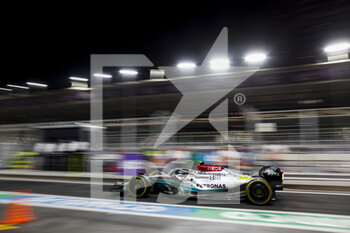 2022-03-27 - 44 HAMILTON Lewis (gbr), Mercedes AMG F1 Team W13, action during the Formula 1 STC Saudi Arabian Grand Prix 2022, 2nd round of the 2022 FIA Formula One World Championship, on the Jeddah Corniche Circuit, from March 25 to 27, 2022 in Jeddah, Saudi Arabia - FORMULA 1 STC SAUDI ARABIAN GRAND PRIX 2022, 2ND ROUND OF THE 2022 FIA FORMULA ONE WORLD CHAMPIONSHIP - FORMULA 1 - MOTORS