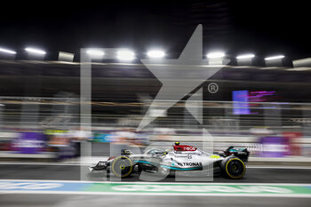2022-03-27 - 44 HAMILTON Lewis (gbr), Mercedes AMG F1 Team W13, action during the Formula 1 STC Saudi Arabian Grand Prix 2022, 2nd round of the 2022 FIA Formula One World Championship, on the Jeddah Corniche Circuit, from March 25 to 27, 2022 in Jeddah, Saudi Arabia - FORMULA 1 STC SAUDI ARABIAN GRAND PRIX 2022, 2ND ROUND OF THE 2022 FIA FORMULA ONE WORLD CHAMPIONSHIP - FORMULA 1 - MOTORS