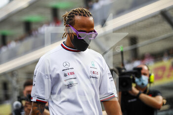 2022-03-27 - HAMILTON Lewis (gbr), Mercedes AMG F1 Team W13, portrait during the Formula 1 STC Saudi Arabian Grand Prix 2022, 2nd round of the 2022 FIA Formula One World Championship, on the Jeddah Corniche Circuit, from March 25 to 27, 2022 in Jeddah, Saudi Arabia - FORMULA 1 STC SAUDI ARABIAN GRAND PRIX 2022, 2ND ROUND OF THE 2022 FIA FORMULA ONE WORLD CHAMPIONSHIP - FORMULA 1 - MOTORS