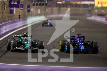 2022-03-27 - 23 ALBON Alexander (tha), Williams Racing FW44, action during the Formula 1 STC Saudi Arabian Grand Prix 2022, 2nd round of the 2022 FIA Formula One World Championship, on the Jeddah Corniche Circuit, from March 25 to 27, 2022 in Jeddah, Saudi Arabia - FORMULA 1 STC SAUDI ARABIAN GRAND PRIX 2022, 2ND ROUND OF THE 2022 FIA FORMULA ONE WORLD CHAMPIONSHIP - FORMULA 1 - MOTORS