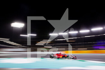 2022-03-27 - 16 LECLERC Charles (mco), Scuderia Ferrari F1-75, action during the Formula 1 STC Saudi Arabian Grand Prix 2022, 2nd round of the 2022 FIA Formula One World Championship, on the Jeddah Corniche Circuit, from March 25 to 27, 2022 in Jeddah, Saudi Arabia - FORMULA 1 STC SAUDI ARABIAN GRAND PRIX 2022, 2ND ROUND OF THE 2022 FIA FORMULA ONE WORLD CHAMPIONSHIP - FORMULA 1 - MOTORS