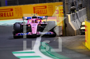 2022-03-27 - 31 OCON Esteban (fra), Alpine F1 Team A522, action during the Formula 1 STC Saudi Arabian Grand Prix 2022, 2nd round of the 2022 FIA Formula One World Championship, on the Jeddah Corniche Circuit, from March 25 to 27, 2022 in Jeddah, Saudi Arabia - FORMULA 1 STC SAUDI ARABIAN GRAND PRIX 2022, 2ND ROUND OF THE 2022 FIA FORMULA ONE WORLD CHAMPIONSHIP - FORMULA 1 - MOTORS