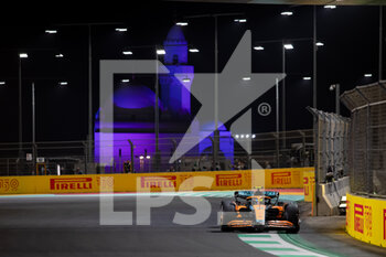 2022-03-27 - 04 NORRIS Lando (gbr), McLaren F1 Team MCL36, action during the Formula 1 STC Saudi Arabian Grand Prix 2022, 2nd round of the 2022 FIA Formula One World Championship, on the Jeddah Corniche Circuit, from March 25 to 27, 2022 in Jeddah, Saudi Arabia - FORMULA 1 STC SAUDI ARABIAN GRAND PRIX 2022, 2ND ROUND OF THE 2022 FIA FORMULA ONE WORLD CHAMPIONSHIP - FORMULA 1 - MOTORS