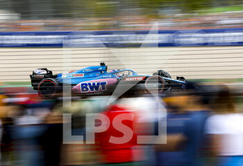 2022-04-06 - 14 ALONSO Fernando (spa), Alpine F1 Team A522, action during the Formula 1 Heineken Australian Grand Prix 2022, 3rd round of the 2022 FIA Formula One World Championship, on the Albert Park Circuit, from April 8 to 10, 2022 in Melbourne, Australia - FORMULA 1 HEINEKEN AUSTRALIAN GRAND PRIX 2022, 3RD ROUND OF THE 2022 FIA FORMULA ONE WORLD CHAMPIONSHIP - FORMULA 1 - MOTORS