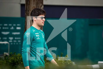 2022-04-07 - STROLL Lance (can), Aston Martin F1 Team AMR22, portrait during the Formula 1 Heineken Australian Grand Prix 2022, 3rd round of the 2022 FIA Formula One World Championship, on the Albert Park Circuit, from April 8 to 10, 2022 in Melbourne, Australia - FORMULA 1 HEINEKEN AUSTRALIAN GRAND PRIX 2022, 3RD ROUND OF THE 2022 FIA FORMULA ONE WORLD CHAMPIONSHIP - FORMULA 1 - MOTORS