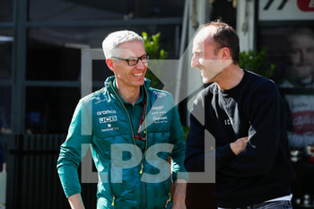2022-04-07 - KRACK Mike (her), Team Principal and CEO of Aston Martin F1 Team, KUBICA Robert (pol), Reserve Driver of Alfa Romeo F1 Team ORLEN, portrait during the Formula 1 Heineken Australian Grand Prix 2022, 3rd round of the 2022 FIA Formula One World Championship, on the Albert Park Circuit, from April 8 to 10, 2022 in Melbourne, Australia - FORMULA 1 HEINEKEN AUSTRALIAN GRAND PRIX 2022, 3RD ROUND OF THE 2022 FIA FORMULA ONE WORLD CHAMPIONSHIP - FORMULA 1 - MOTORS