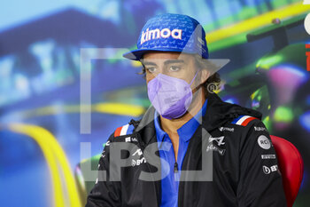 2022-04-08 - ALONSO Fernando (spa), Alpine F1 Team A522, portrait, press conference during the Formula 1 Heineken Australian Grand Prix 2022, 3rd round of the 2022 FIA Formula One World Championship, on the Albert Park Circuit, from April 8 to 10, 2022 in Melbourne, Australia - FORMULA 1 HEINEKEN AUSTRALIAN GRAND PRIX 2022, 3RD ROUND OF THE 2022 FIA FORMULA ONE WORLD CHAMPIONSHIP - FORMULA 1 - MOTORS