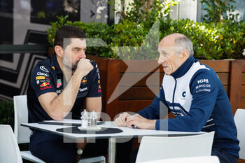 2022-04-08 - ROCQUELIN Guillaume (fra), Head of Race Engineering Red Bull Racing, TOST Franz (aut), Team Principal of Scuderia AlphaTauri, portrait during the Formula 1 Heineken Australian Grand Prix 2022, 3rd round of the 2022 FIA Formula One World Championship, on the Albert Park Circuit, from April 8 to 10, 2022 in Melbourne, Australia - FORMULA 1 HEINEKEN AUSTRALIAN GRAND PRIX 2022, 3RD ROUND OF THE 2022 FIA FORMULA ONE WORLD CHAMPIONSHIP - FORMULA 1 - MOTORS