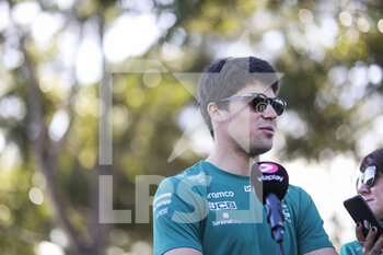 2022-04-08 - STROLL Lance (can), Aston Martin F1 Team AMR22, portrait during the Formula 1 Heineken Australian Grand Prix 2022, 3rd round of the 2022 FIA Formula One World Championship, on the Albert Park Circuit, from April 8 to 10, 2022 in Melbourne, Australia - FORMULA 1 HEINEKEN AUSTRALIAN GRAND PRIX 2022, 3RD ROUND OF THE 2022 FIA FORMULA ONE WORLD CHAMPIONSHIP - FORMULA 1 - MOTORS